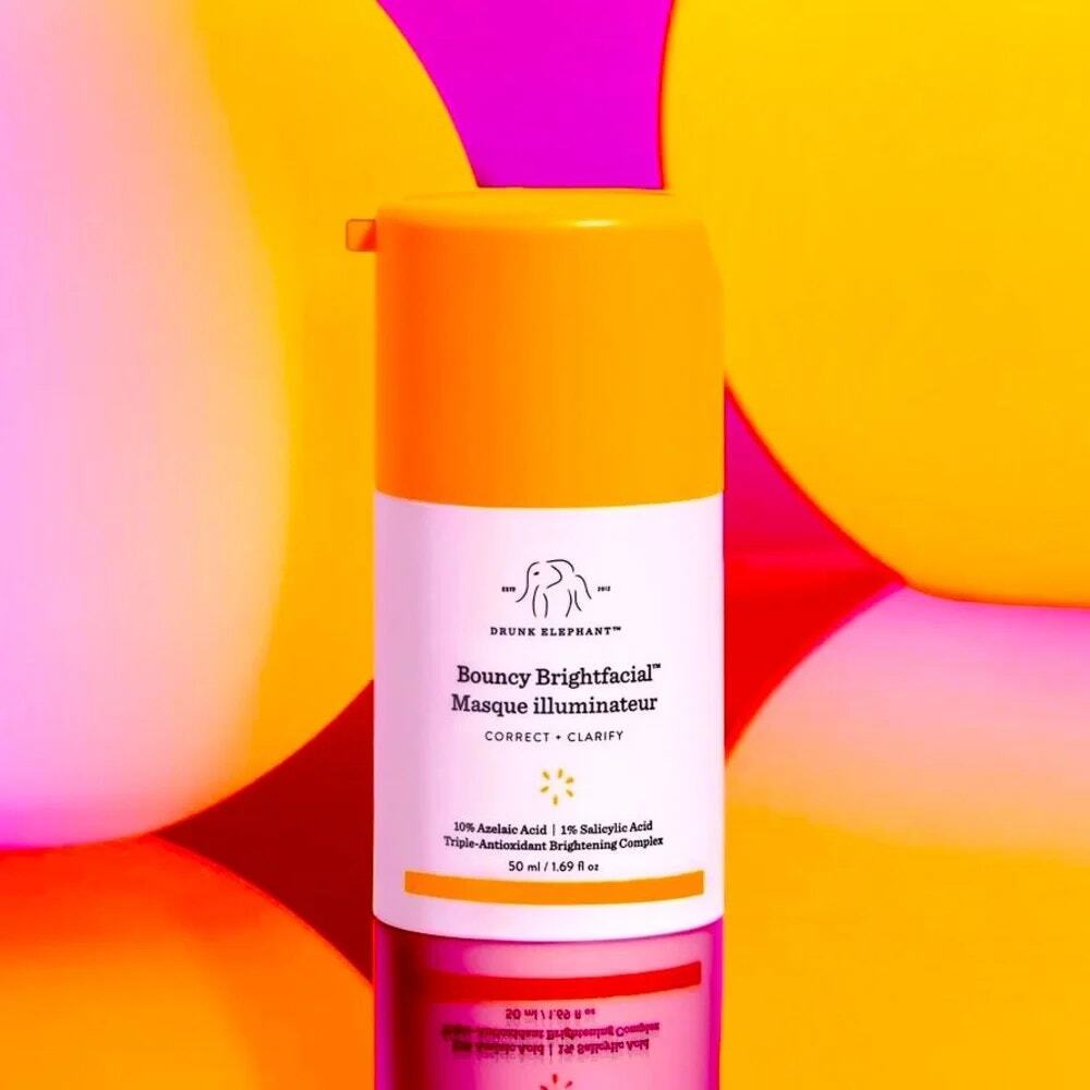 Drunk Elephant Bouncy Brightfacial Brightening Mask 1.69oz